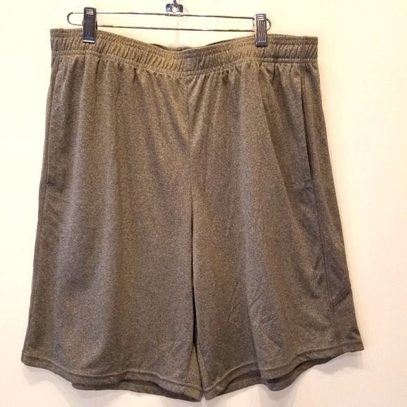 Champion Men's Athletic Workout Shorts Grey Loose Fitting Size XL - Picture 1 of 9